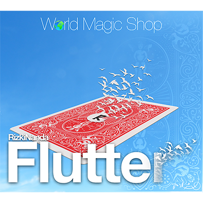 Flutter (DVD and Gimmick) by Rizki Nanda and World Magic Shop - DVD