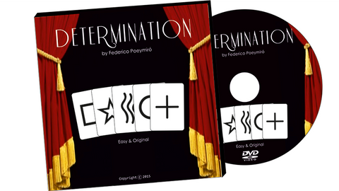 Determination (Gimmicks & DVD) by Federico Poeymiro - Trick