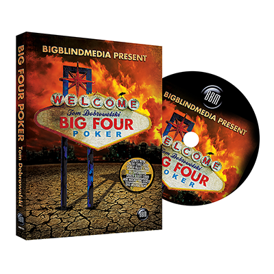 Big Four Poker (DVD and Gimmick) by Tom Dobrowolski and Big Blind Media - DVD