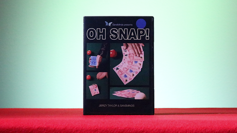 OH  SNAP! Blue (DVD and Gimmick) by Jibrizy Taylor and SansMinds