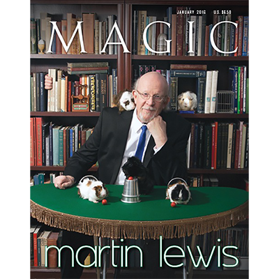Magic Magazine "Martin Lewis" January 2016 - Book