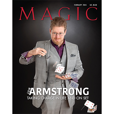 Magic Magazine "Jon Armstrong" February 2016 - Book