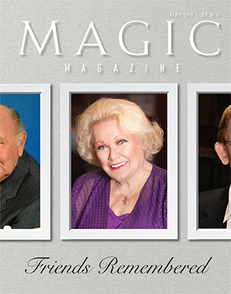 Magic Magazine "Friends Remembered" April 2016 - Book