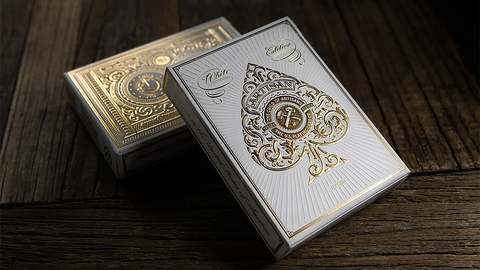 Artisan Playing Cards (White) by Theory 11