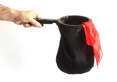 Change Bag Velvet REPEAT (All Black) by Bazar de Magia - Tricks