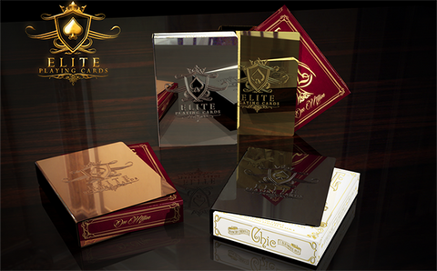 Elite Card Clip (Vintage Gold 24K Plated)