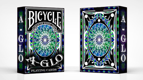 Bicycle A Glo Playing Cards (Blue)