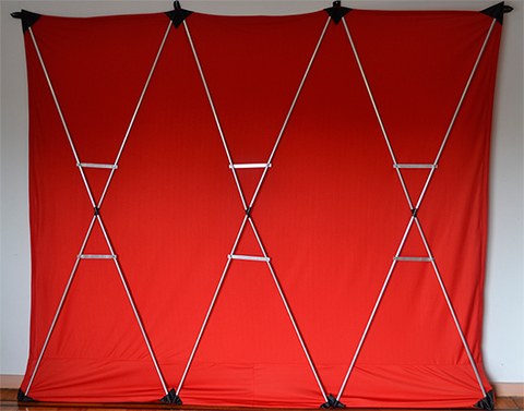 Lightweight Stage Curtain (Red) by Nahuel Oliveria - Trick