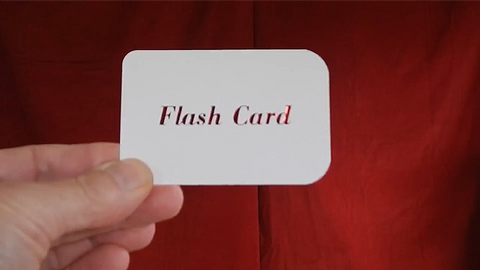 FLASH CARD by G Sparks - Trick