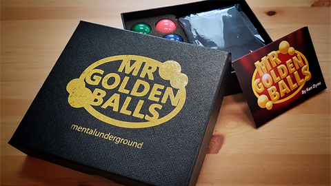Mr Golden Balls (Gimmicks and Online Instructions) by Ken Dyne - Trick