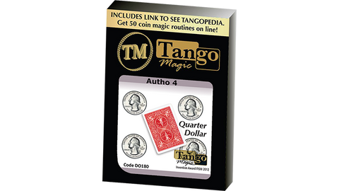 Autho 4 Quarter (Gimmicks and Online Instructions) (D0181) by Tango - Trick