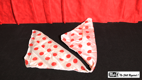 Color Change Silk Polka Dot by Mr. Magic - Trick