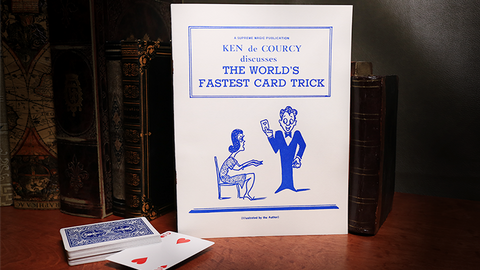The World's Fastest Card Trick by Ken de Courcy - Book