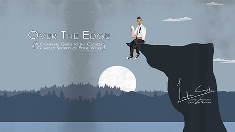 Over The Edge Red (Gimmick and Cards Included) by Landon Swank - Trick