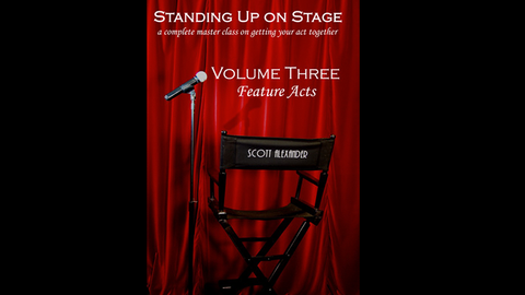 Standing Up on Stage Volume 3 Feature Acts by Scott Alexander - DVD