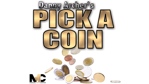 Pick a Coin UK Version (Gimmicks and Online Instructions) by Danny Archer - Trick