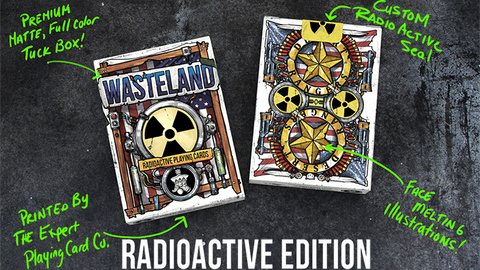 Wasteland Radio Active Edition Playing Cards by Jackson Robinson
