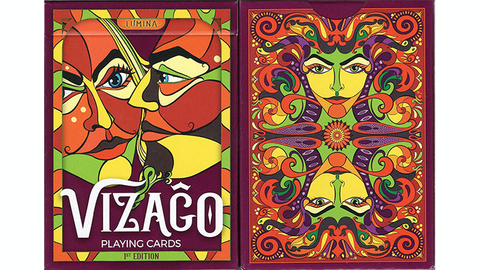 VIZAGO Lumina (Red) Playing Cards
