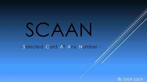 SCAAN - Selected Card At Any Number by Zack Lach video DOWNLOAD