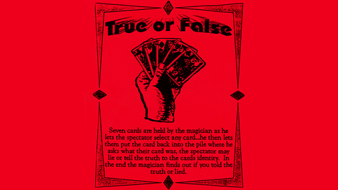 True or False by Ickle Pickle - Tricks