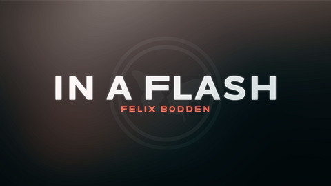 In a Flash (Red) DVD and Gimmicks by Felix Bodden - Trick