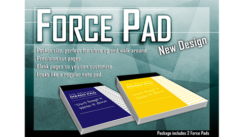 Force Pad 2 (Small/Blue) Set of Two by Warped Magic