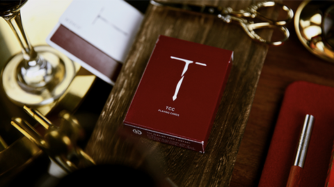 New T Playing Cards (Red)