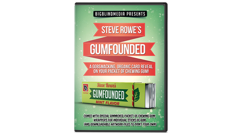 GUMFOUNDED (DVD and Gimmick) by Steve Rowe - DVD