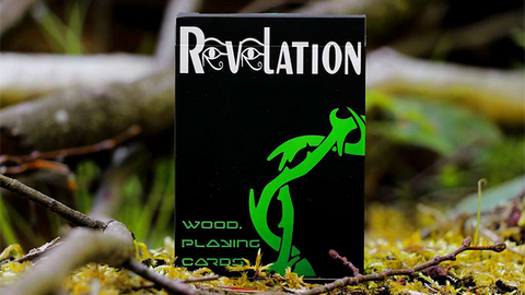 Wood Element (Black) Playing Cards