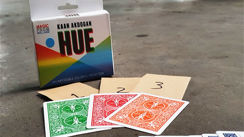 HUE (Gimmicks and Online Instructions) by Kaan Akdogan and MagicfromHolland
