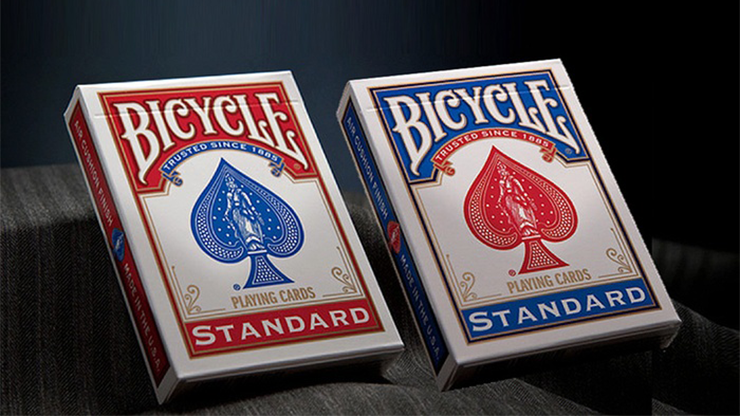 Bicycle Standard Playing Cards in Mixed Case Red Blue by USPCC