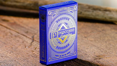 Pinocchio Sapphire Playing Cards (Blue) by PassioneTeam
