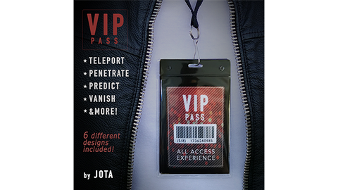 VIP PASS (Gimmick and Online Instructions) by JOTA