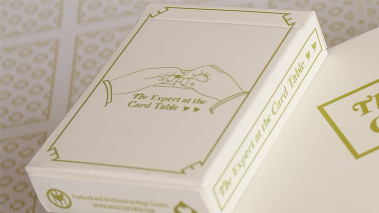 Expert At The Card Table (White) Playing Cards – The Magic Box