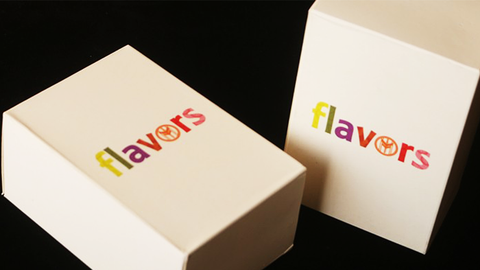 Limited Edition Set of 6 Flavors Playing Cards in Custom Box