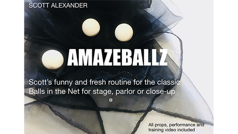 Amazeballz (Gimmicks and Online Instructions) by Scott Alexander and Puck