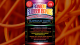 Joe Rindfleisch's SIZE 16 Rainbow Rubber Bands (Daniel Garcia - Orange Pack ) by Joe Rindfleisch