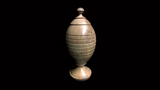 Deluxe Wooden Ball Vase by Merlins Magic