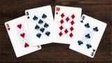 Limited Edition Tulip Playing Cards Set (Dark Blue and Light Blue) by Dutch Card House Company