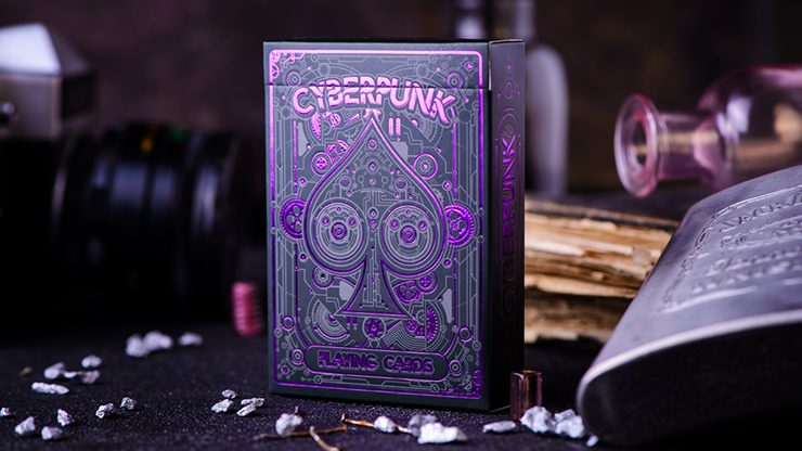 Cyberpunk Purple by Elephant Playing Cards – The Magic Box