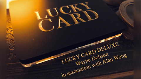 Lucky Card Deluxe by Wayne Dobson & Alan Wong