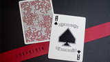 Limited Edition Red Labyrinth Playing Cards (Numbered and Sealed) by Kings Wild Project