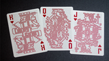 Limited Edition Red Labyrinth Playing Cards (Numbered and Sealed) by Kings Wild Project