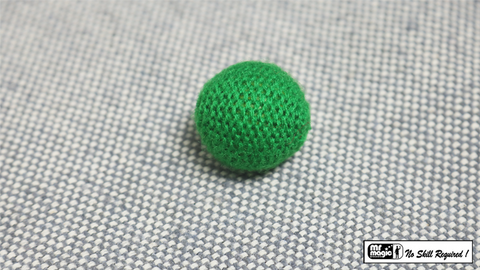 Crochet Ball .75 inch Single (Green) by Mr. Magic