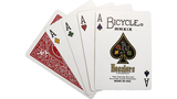 Hesslers Rider Back (Red) Playing Cards