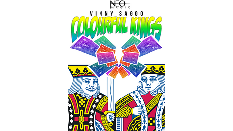 Colorful Kings (Gimmick and Online Instructions) by Vinny Sagoo