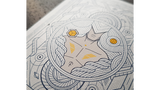 White Monolith Playing Cards by Giovanni Meroni