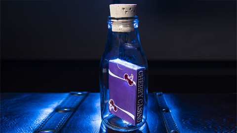 Cherry Casino Fremonts (Desert Inn Purple) Impossible Bottles by Stanley Yashayev