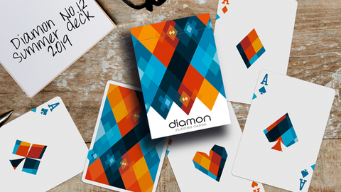 Diamon Playing Cards N° 12 Summer 2019 Playing Cards by Dutch Card House Company