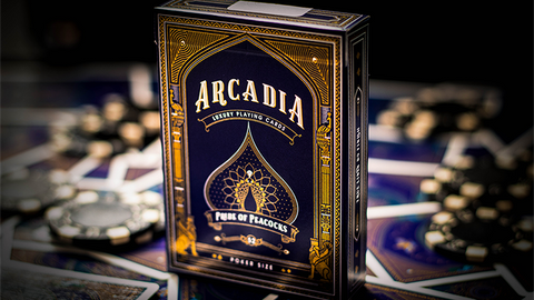 Pride of Peacocks Playing Cards by Arcadia Playing Cards